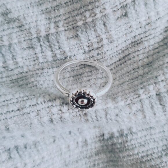 New Boho Aztec Inspired Rounded Ring - Picture 8 of 11